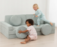 Modulinė vaikų sofa „Velinda“ su putplasčio blokeliais - Image 3