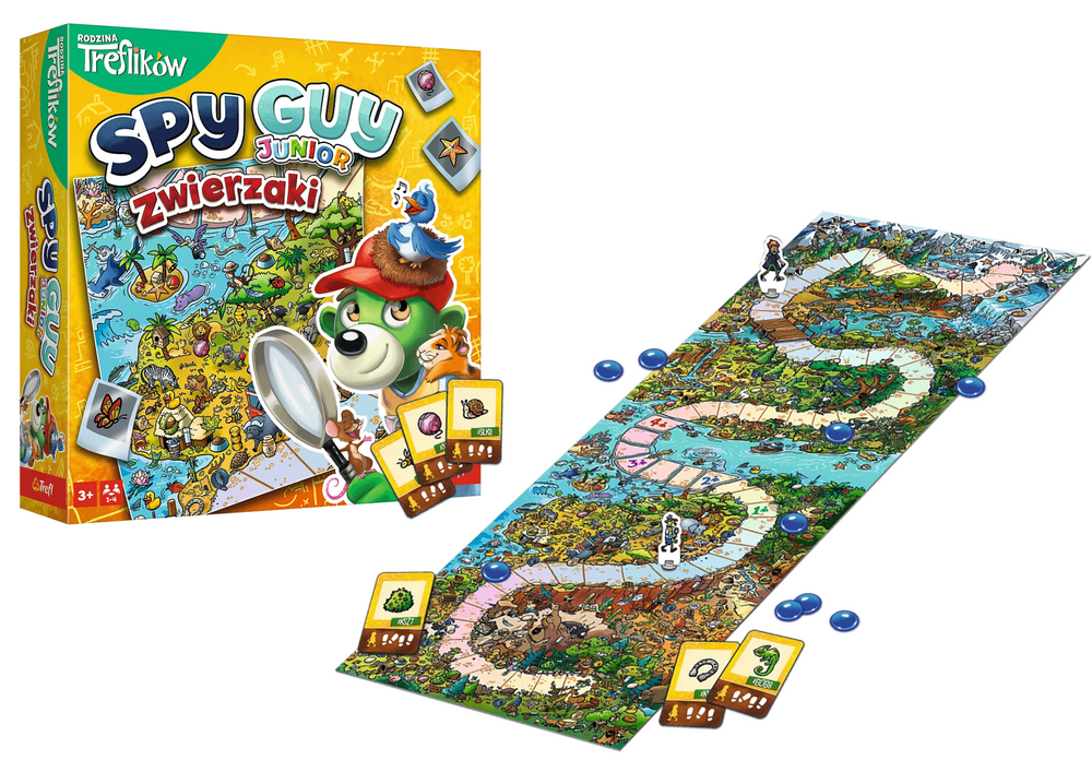Trefl 02595 – Spy Guy Junior Gyvūnai