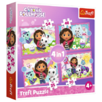 Trefl 34620 &bdquo;Gabby seiklused&ldquo; &ndash; 4 puslet