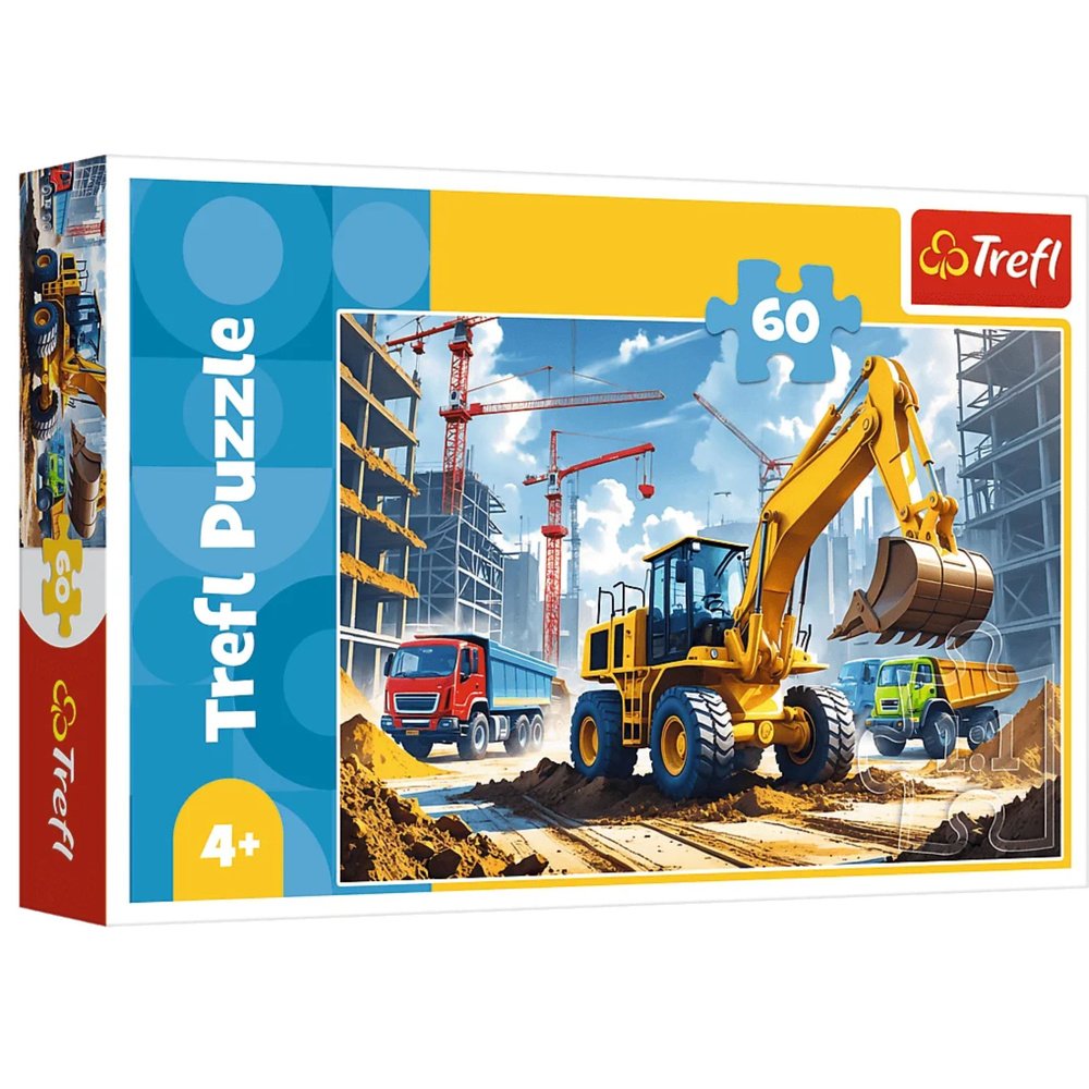Trefl dėlionė „Ekskavatorius-krautuvas“