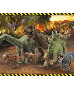 Trefl puzle „Juras laikmeta parka dinozauri“, 200 detaļas