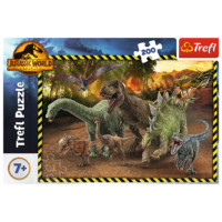 Trefl dėlionė „Juros periodo parko dinozaurai“