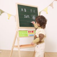 VIGA didelė edukacinė lenta 2in1