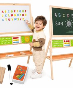 VIGA didelė edukacinė lenta 2in1