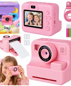 Vaikiškas fotoaparatas su spausdintuvu