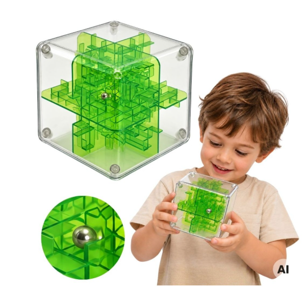 WOOPIE 3D labirintas kubelyje vaikams