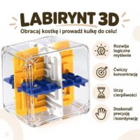 WOOPIE 3D labirints ar bumbu