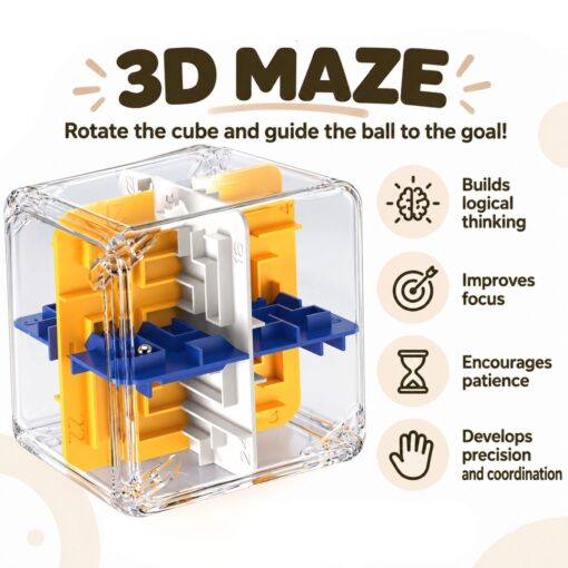 WOOPIE 3D labirints ar bumbu