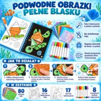 WOOPIE kūrybinis rinkinys „Vandenyno pasaulis“ su folija