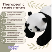 WOOPIE sensorinė sverianti panda – 1000 g