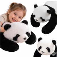 WOOPIE sunkioji sensorinė panda