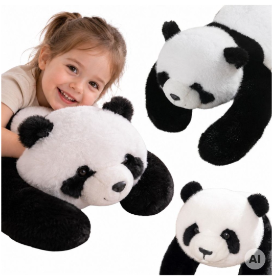 WOOPIE sunkioji sensorinė panda