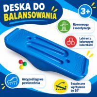 Woopie tasakaalulaud lab&uuml;rindi ja pallidega