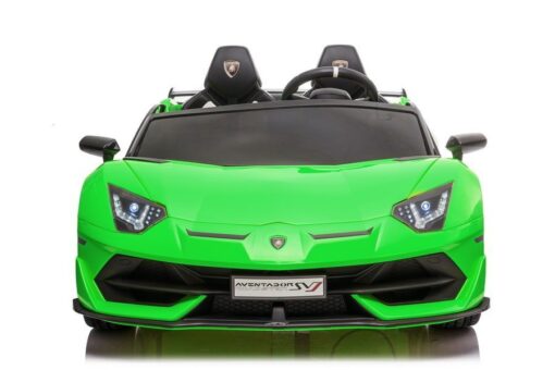 Žalias Lamborghini Aventador SX2028 akumuliatorinis automobilis