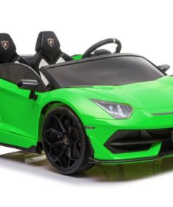 Žalias Lamborghini Aventador SX2028 akumuliatorinis automobilis