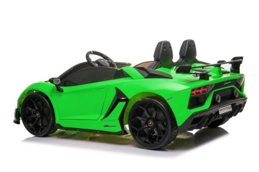 Žalias Lamborghini Aventador SX2028 akumuliatorinis automobilis